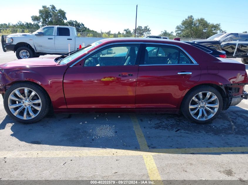 2C3CCAEG3KH594800 2019 Chrysler 300 Limited