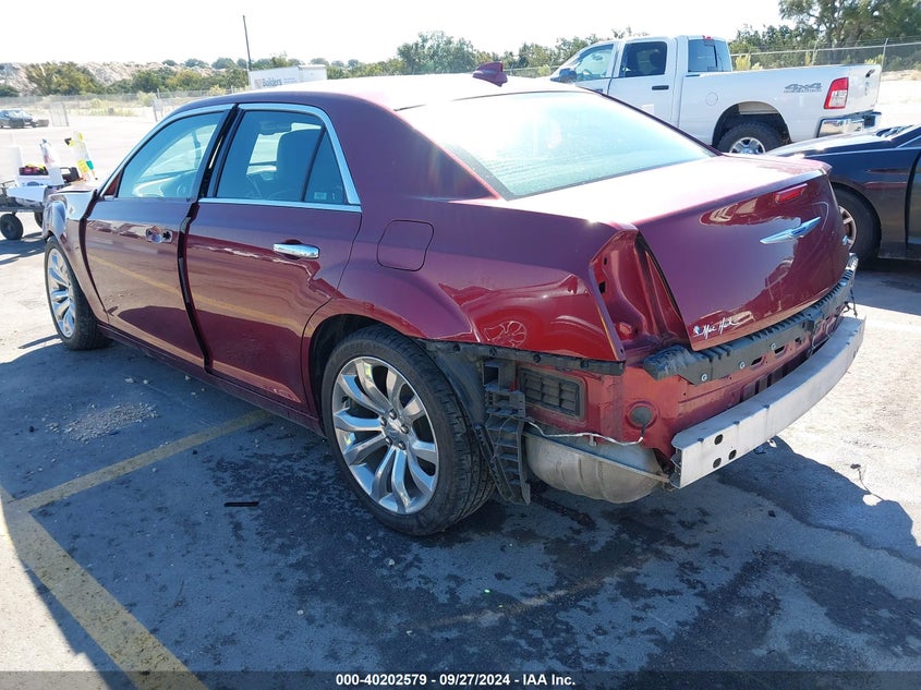 VIN 2C3CCAEG3KH594800 2019 CHRYSLER 300 LIMITED