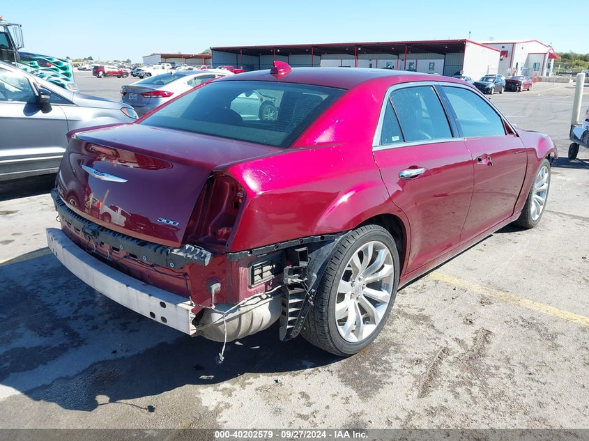 VIN 2C3CCAEG3KH594800 2019 CHRYSLER 300 LIMITED