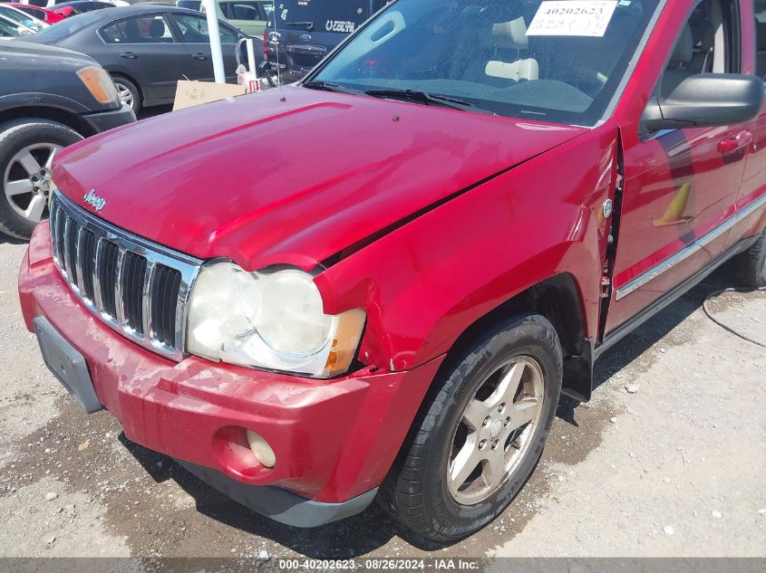 2005 Jeep Grand Cherokee Limited VIN: 1J4HR58265C527200 Lot: 40202623