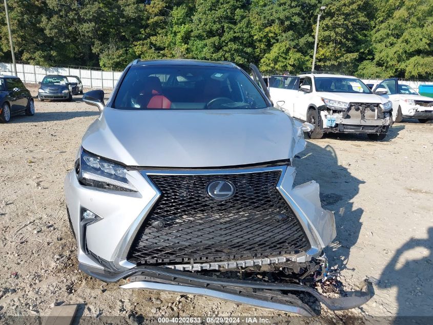 2019 Lexus Rx 350 F Sport VIN: 2T2BZMCA2KC204572 Lot: 40202633