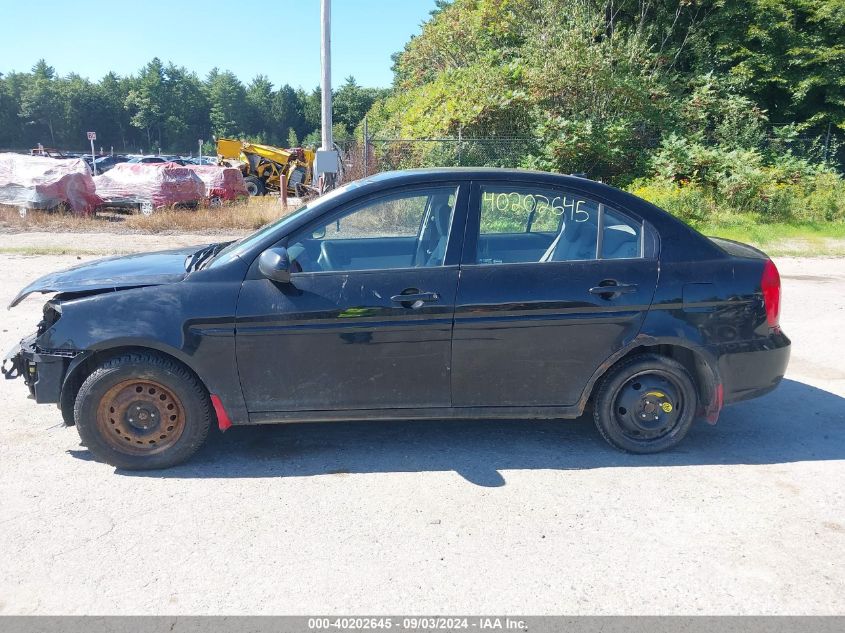 2011 Hyundai Accent Gls VIN: KMHCN4AC5BU619554 Lot: 40202645