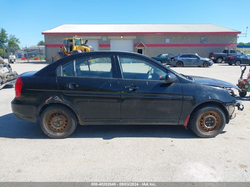 2011 Hyundai Accent Gls VIN: KMHCN4AC5BU619554 Lot: 40202645