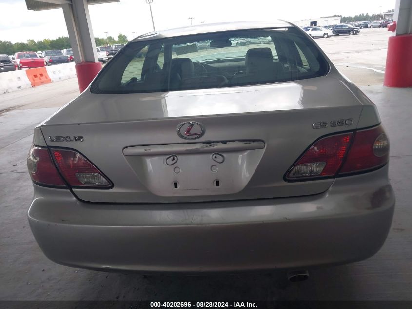 2004 Lexus Es 330 VIN: JTHBA30G045015402 Lot: 40202696