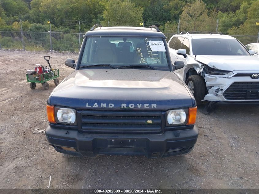 2000 Land Rover Discovery Series Ii Cloth/Series Ii Leather VIN: SALTY1246YA268349 Lot: 40202699