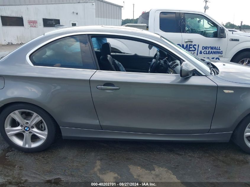 WBAUP7C55CVP23554 2012 BMW 128I