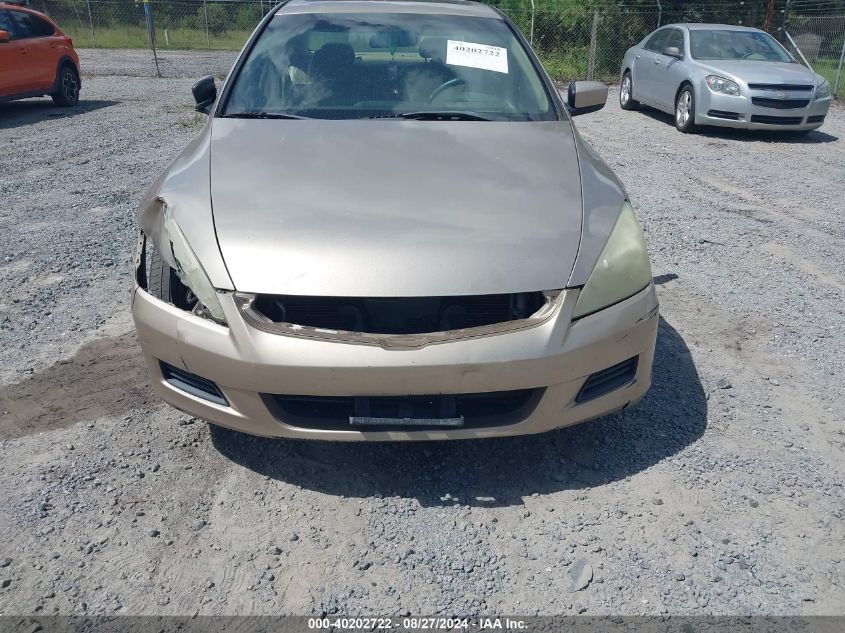 2006 Honda Accord 2.4 Ex VIN: 1HGCM56856A097468 Lot: 40202722