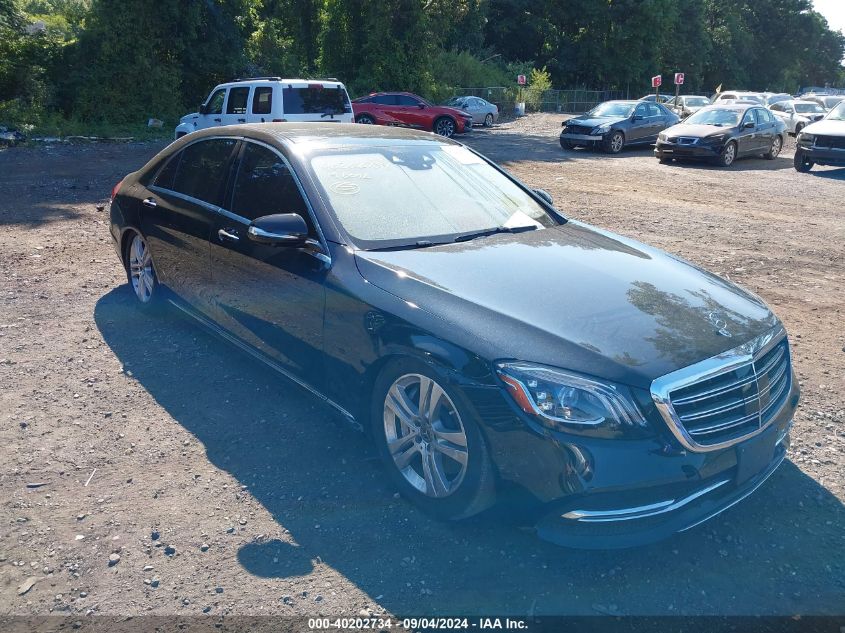 2019 Mercedes-Benz S 450 4Matic VIN: WDDUG6EB9KA487051 Lot: 40202734