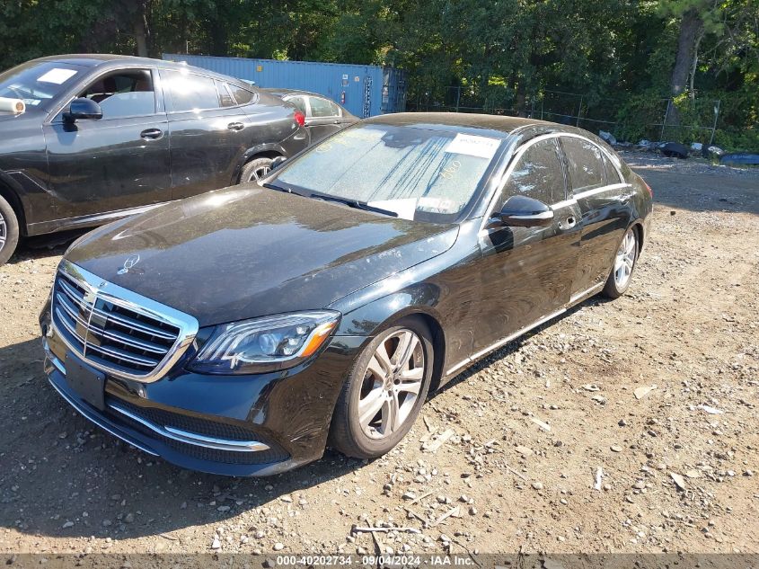 2019 Mercedes-Benz S 450 4Matic VIN: WDDUG6EB9KA487051 Lot: 40202734