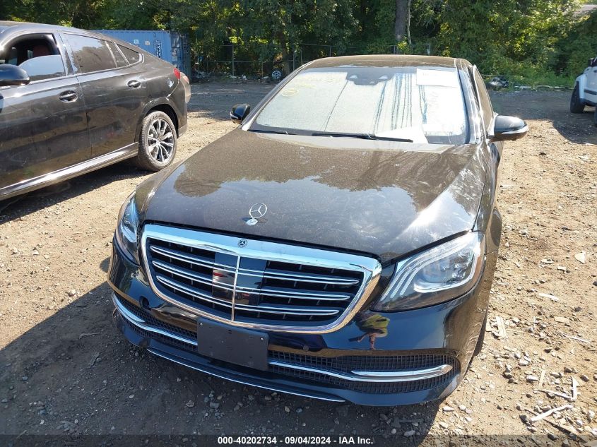 2019 Mercedes-Benz S 450 4Matic VIN: WDDUG6EB9KA487051 Lot: 40202734