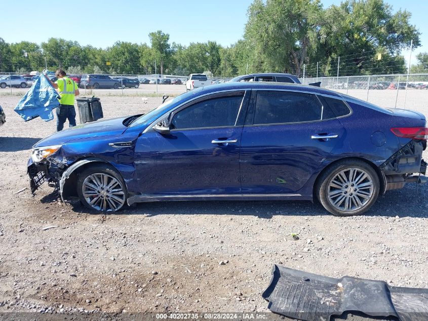 2018 Kia Optima Sx Turbo VIN: 5XXGV4L2XJG204941 Lot: 40202735