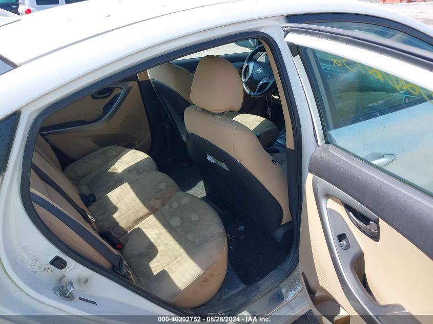 5NPDH4AE2DH354560 2013 Hyundai Elantra Gls