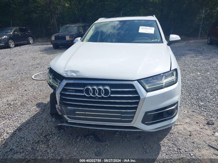 2019 Audi Q7 55 Premium/55 Se Premium VIN: WA1LAAF77KD001074 Lot: 40202755