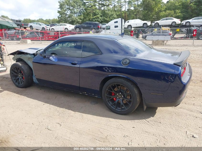 2016 Dodge Challenger Srt Hellcat VIN: 2C3CDZC96GH335726 Lot: 40202756