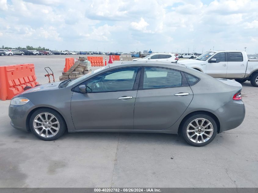 2013 Dodge Dart Limited VIN: 1C3CDFCA7DD714378 Lot: 40202782