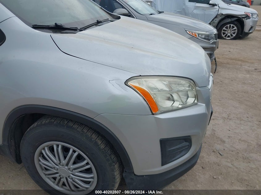 2015 CHEVROLET TRAX 1LS - KL7CJKSB5FB206929