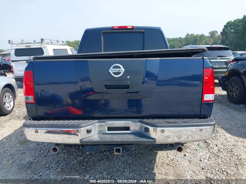 2008 Nissan Titan Le VIN: 1N6AA07D18N310714 Lot: 40202813