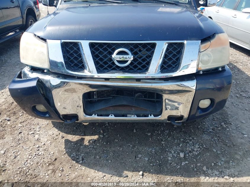 2008 Nissan Titan Le VIN: 1N6AA07D18N310714 Lot: 40202813