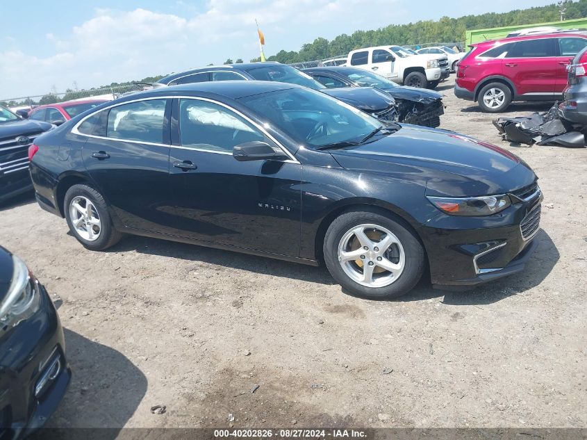 2018 Chevrolet Malibu 1Ls VIN: 1G1ZB5ST3JF281501 Lot: 40202826