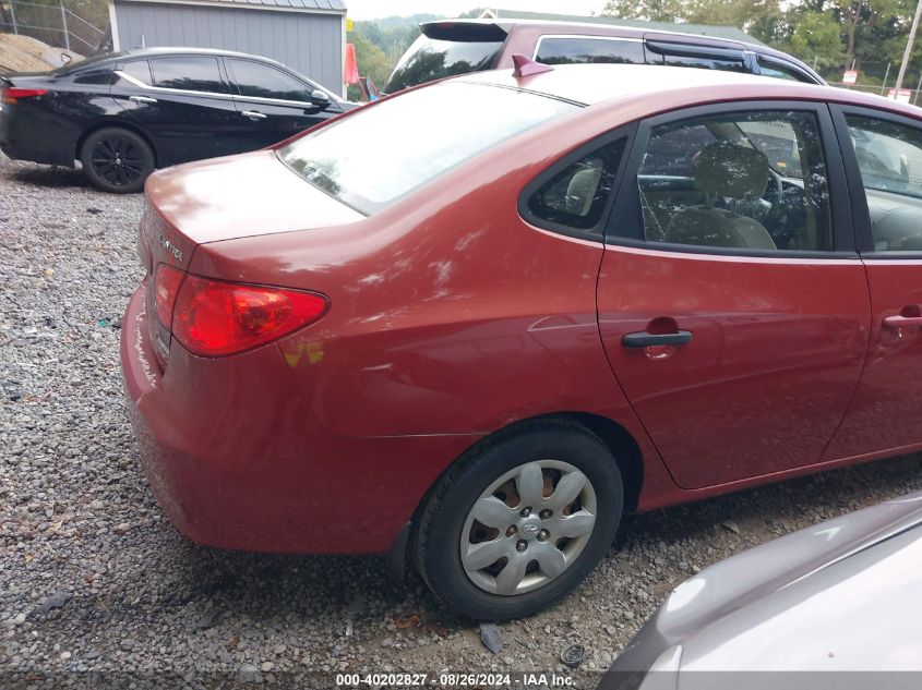 2009 Hyundai Elantra Gls VIN: KMHDU46D69U659287 Lot: 40202827