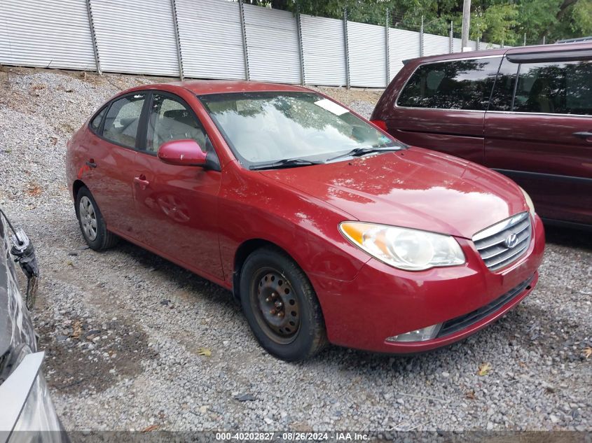 2009 Hyundai Elantra Gls VIN: KMHDU46D69U659287 Lot: 40202827