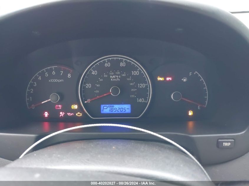 2009 Hyundai Elantra Gls VIN: KMHDU46D69U659287 Lot: 40202827