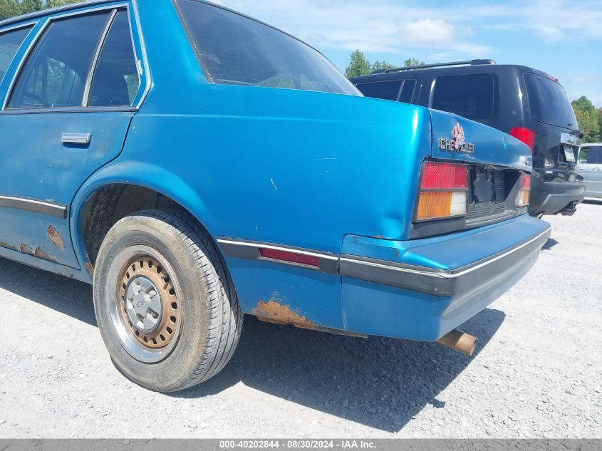 1986 Chevrolet Cavalier VIN: 1G1JC69P2GK135566 Lot: 40202844