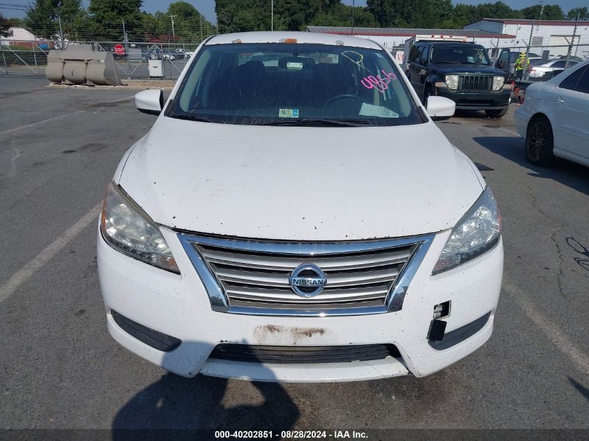 2015 Nissan Sentra Sv VIN: 3N1AB7AP6FY344856 Lot: 40202851