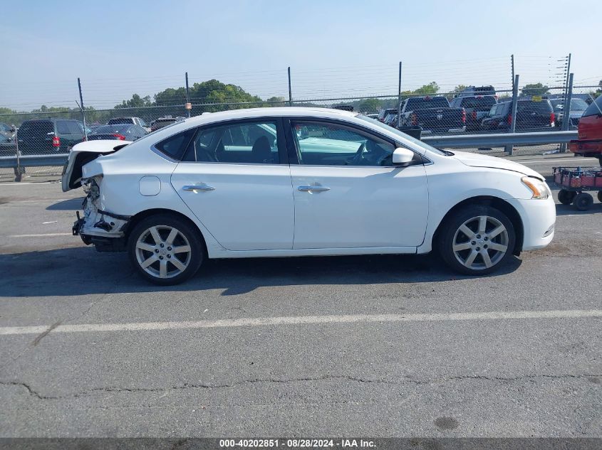 2015 Nissan Sentra Sv VIN: 3N1AB7AP6FY344856 Lot: 40202851