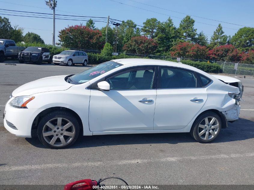 2015 Nissan Sentra Sv VIN: 3N1AB7AP6FY344856 Lot: 40202851