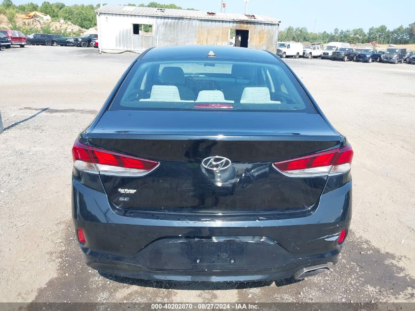 2018 Hyundai Sonata Se VIN: 5NPE24AF3JH621389 Lot: 40202870