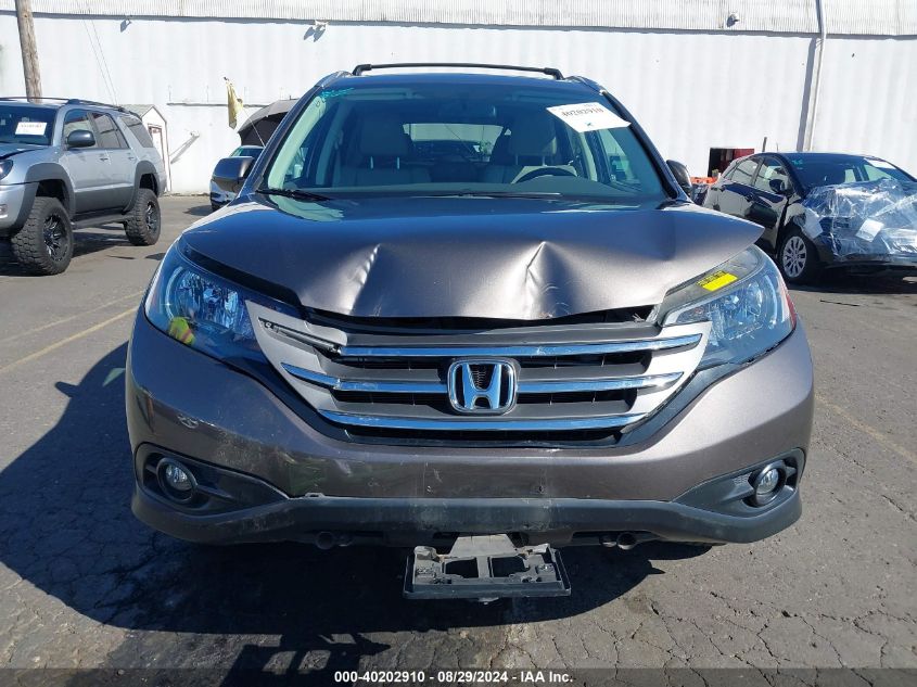 2012 Honda Cr-V Ex-L VIN: 5J6RM4H7XCL058019 Lot: 40202910