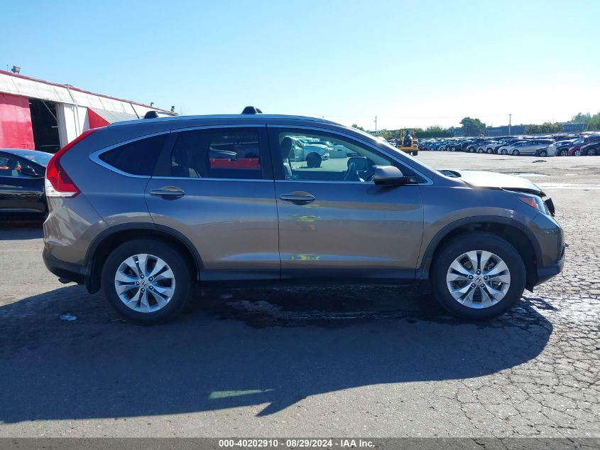 2012 Honda Cr-V Ex-L VIN: 5J6RM4H7XCL058019 Lot: 40202910