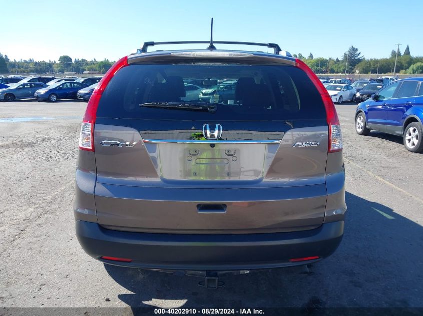 2012 Honda Cr-V Ex-L VIN: 5J6RM4H7XCL058019 Lot: 40202910