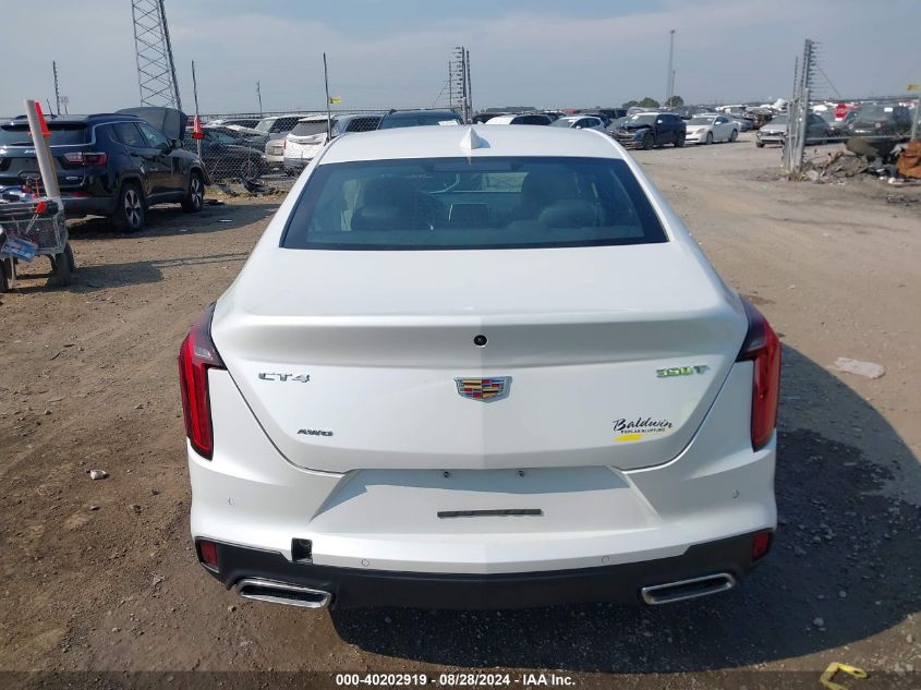 1G6DF5RKXN0107181 2022 Cadillac Ct4 Premium Luxury