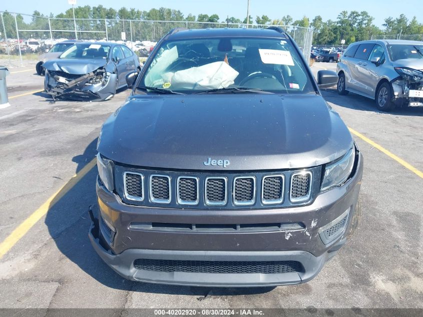 2017 Jeep New Compass Sport Fwd VIN: 3C4NJCAB5HT672560 Lot: 40202920