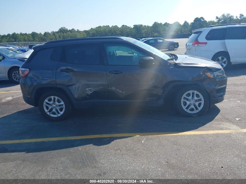 2017 Jeep New Compass Sport Fwd VIN: 3C4NJCAB5HT672560 Lot: 40202920