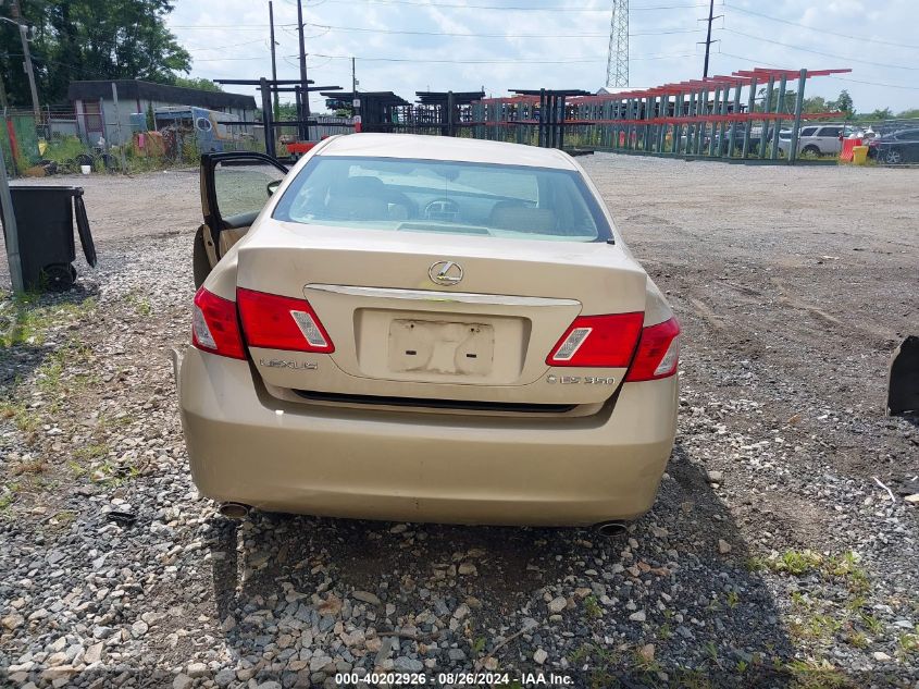 2007 Lexus Es 350 VIN: JTHBJ46G072091463 Lot: 40202926