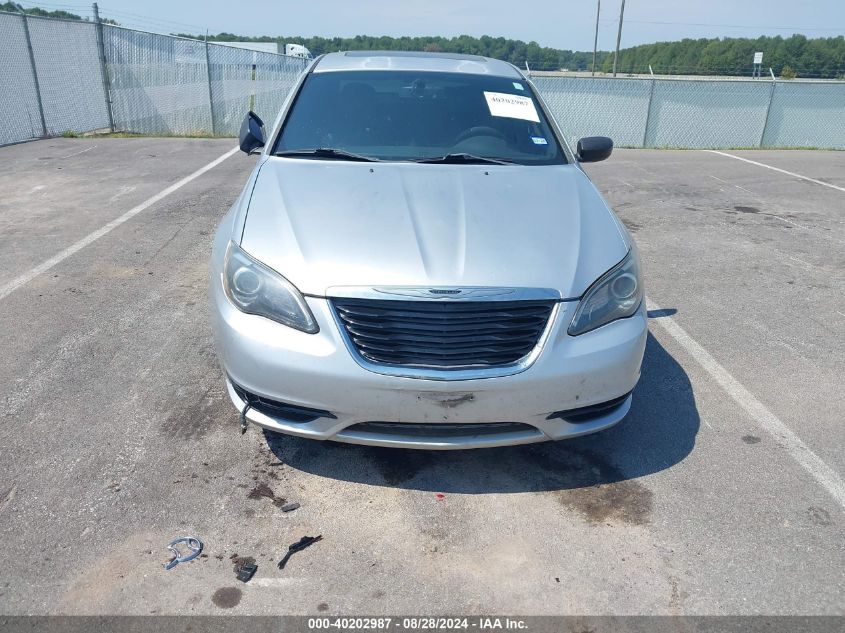 2012 Chrysler 200 S VIN: 1C3CCBHG9CN181449 Lot: 40202987