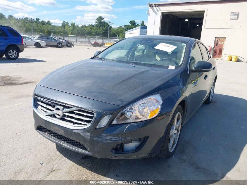 2012 Volvo S60 T5 VIN: YV1622FS1C2145284 Lot: 40203002