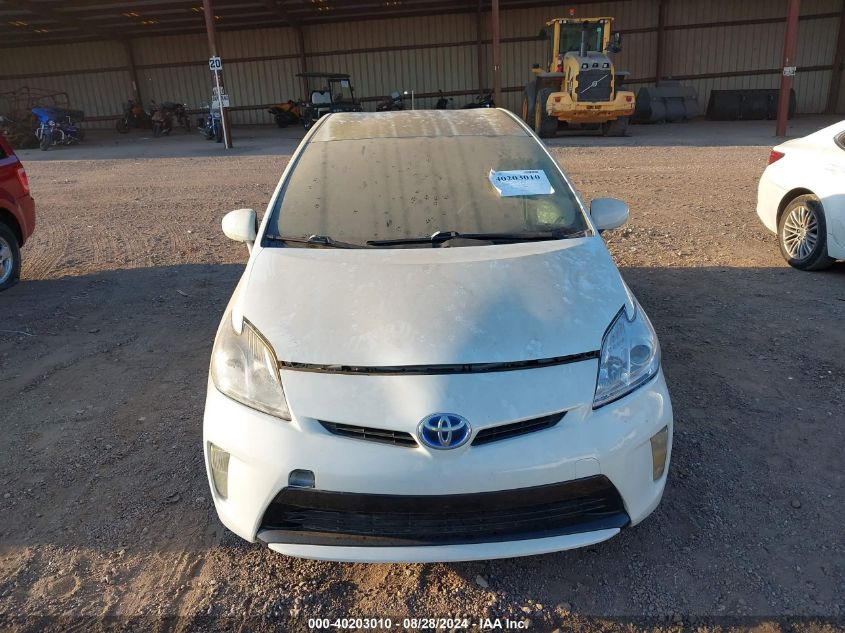 2013 Toyota Prius Three VIN: JTDKN3DU3D5588462 Lot: 40203010