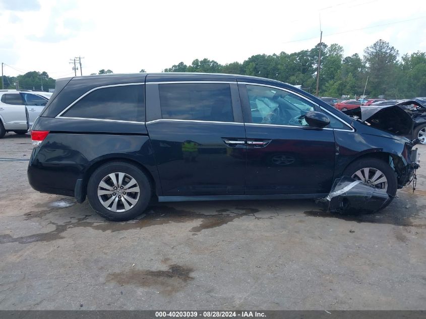 2016 Honda Odyssey Ex-L VIN: 5FNRL5H6XGB050002 Lot: 40203039