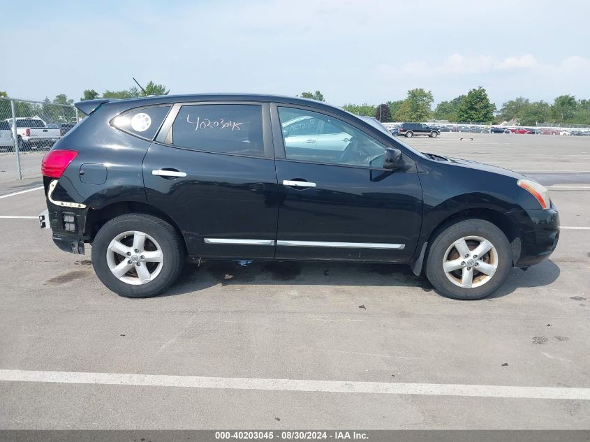 2013 Nissan Rogue S VIN: JN8AS5MV6DW624068 Lot: 40203045