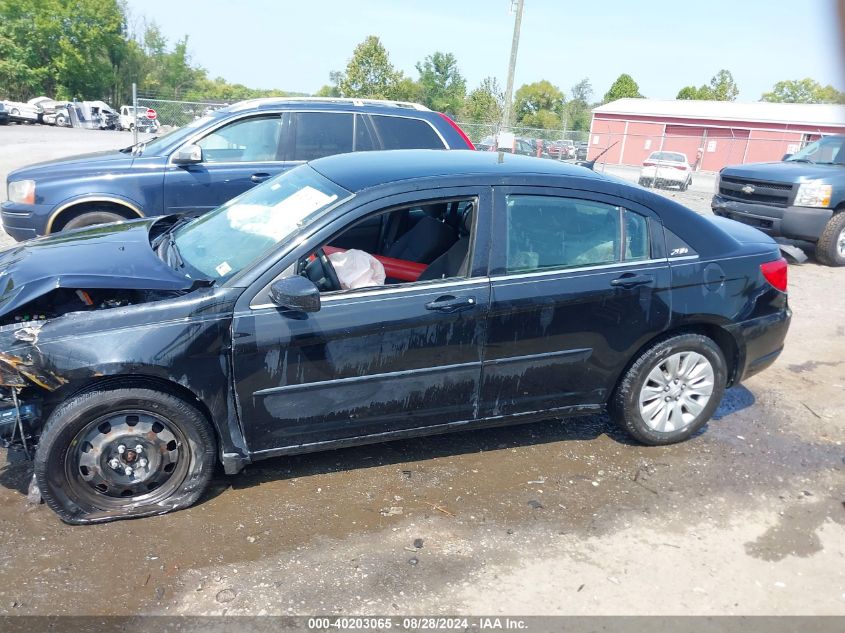 2013 Chrysler 200 Lx VIN: 1C3CCBAB2DN624072 Lot: 40203065