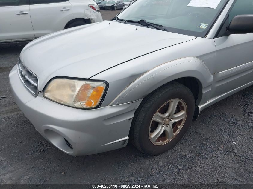 2006 Subaru Baja Sport VIN: 4S4BT62C067106695 Lot: 40203110