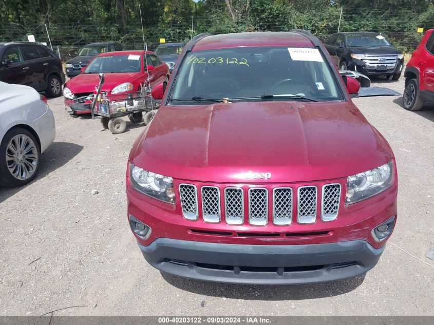 1C4NJCEA9GD754247 2016 Jeep Compass High Altitude Edition