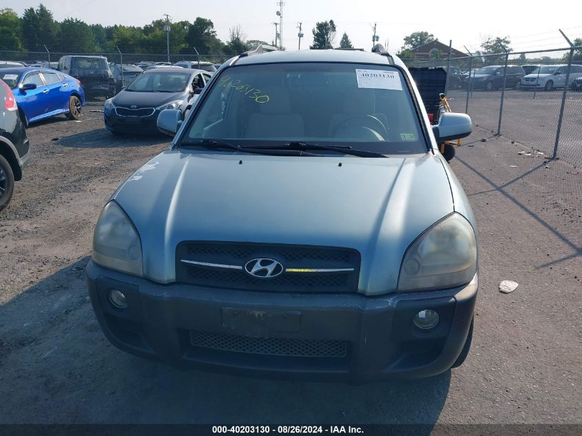 2006 Hyundai Tucson Gls/Limited VIN: KM8JN72DX6U320888 Lot: 40203130