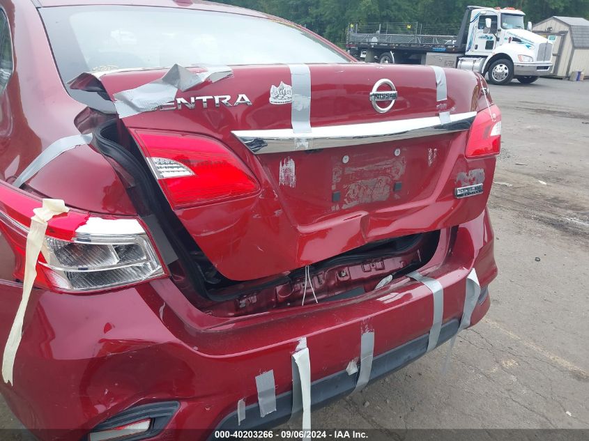 2019 Nissan Sentra Sv VIN: 3N1AB7AP1KY380383 Lot: 40203266