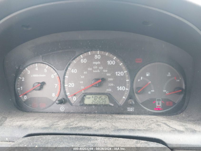 2001 Honda Accord 2.3 Ex VIN: 1HGCG31511A001028 Lot: 40203289