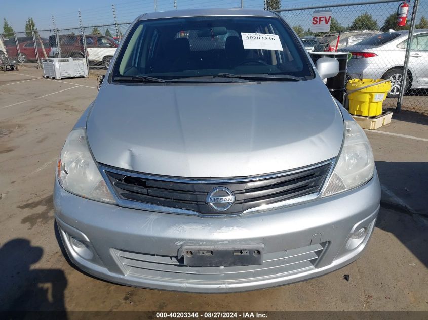 2012 Nissan Versa 1.8 S VIN: 3N1BC1CP5CK291030 Lot: 40203346